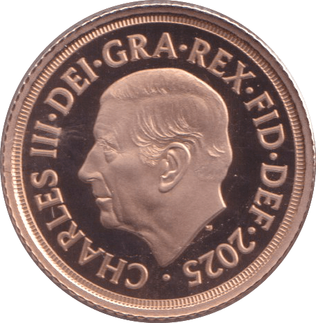 2025 GOLD HALF SOVEREIGN ( PROOF ) - HALF SOVEREIGN - Cambridgeshire Coins