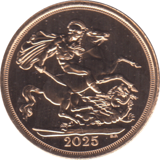 2025 GOLD SOVEREIGN ( BU ) - SOVEREIGN - Cambridgeshire Coins