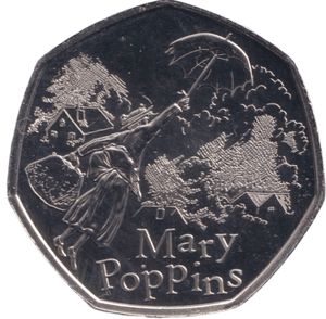 2025 MARY POPPINS 50P ( BU ) - 50p BU - Cambridgeshire Coins