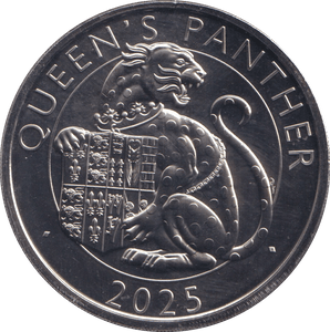 2025 QUEEN'S PANTHER FIVE POUNDS ( BU ) - SILVER PROOF - Cambridgeshire Coins