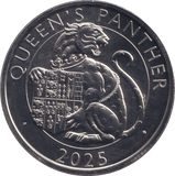 2025 QUEEN'S PANTHER FIVE POUNDS ( BU ) - SILVER PROOF - Cambridgeshire Coins