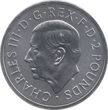 2025 SILVER 1OZ TWO POUNDS BRITISH LION ( BU ) - SILVER WORLD COINS - Cambridgeshire Coins