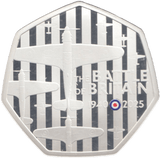 2025 SILVER 50P THE BATTLE OF BRITAIN ( PROOF ) - 50P Silver Proof - Cambridgeshire Coins