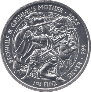 2025 SILVER BEOWULF TWO POUNDS UK - SILVER 1 oz COINS - Cambridgeshire Coins