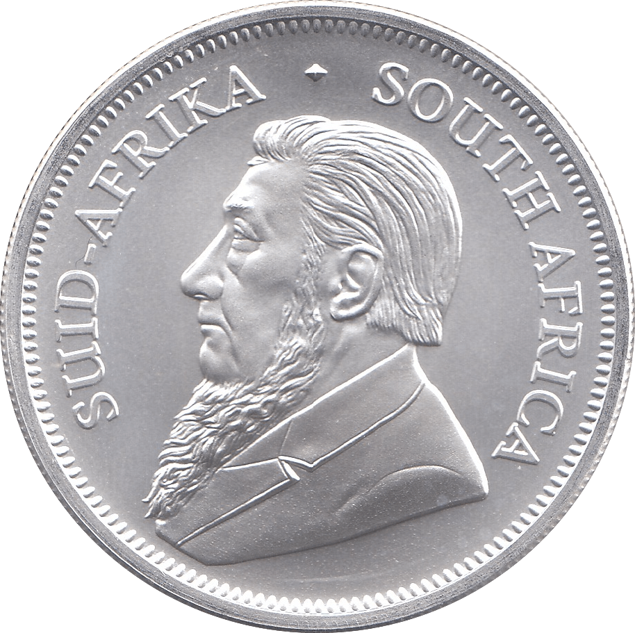 2025 SILVER KRUGERRAND 1OZ SOUTH AFRICA ( UNC ) - SILVER WORLD COINS - Cambridgeshire Coins