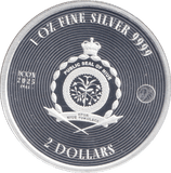 2025 SILVER PROOF 2 DOLLAR ICON WINSTON CHURCHILL NIUE - SILVER WORLD COINS - Cambridgeshire Coins