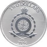 2025 SILVER PROOF 2 DOLLAR NIUE - SILVER WORLD COINS - Cambridgeshire Coins