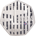 2025 SILVER PROOF BATTLE OF BRITAIN 50P - 50P REGIONAL ISSUES - Cambridgeshire Coins