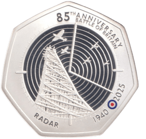 2025 SILVER PROOF RADAR 50P - 50P REGIONAL ISSUES - Cambridgeshire Coins