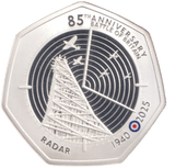 2025 SILVER PROOF RADAR 50P - 50P REGIONAL ISSUES - Cambridgeshire Coins