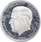2025 SILVER PROOF SOVEREIGN VE - DAY - SILVER WORLD COINS - Cambridgeshire Coins