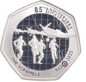 2025 SILVER PROOF THE SCRAMBLE 50P - 50P REGIONAL ISSUES - Cambridgeshire Coins