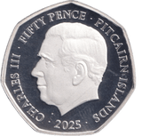 2025 SILVER PROOF TRIPLE PIEDFORT VE DAY PITCAIRN ISLANDS - 50P REGIONAL ISSUES - Cambridgeshire Coins