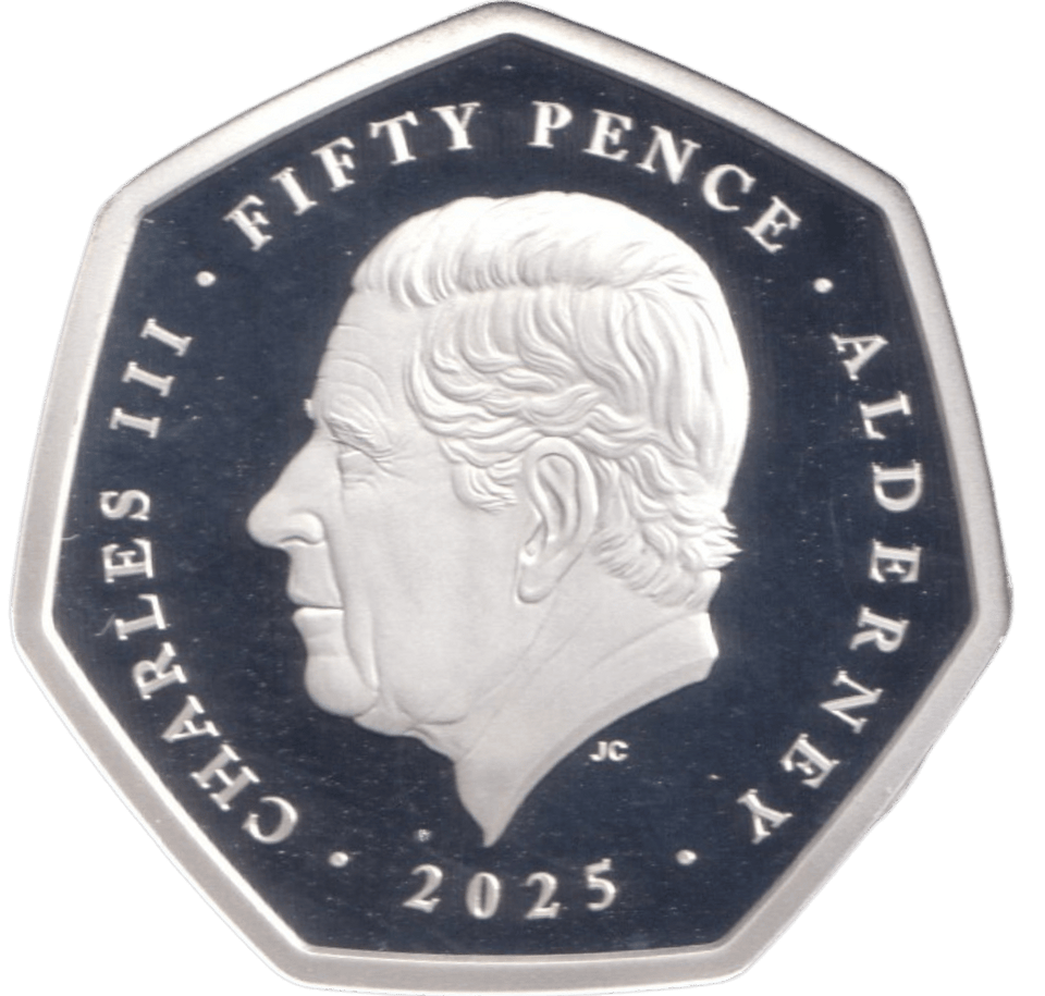 2025 SILVER PROOF WINSTON CHURCHILL 50P - 50P REGIONAL ISSUES - Cambridgeshire Coins