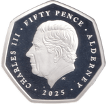 2025 SILVER PROOF WINSTON CHURCHILL 50P - 50P REGIONAL ISSUES - Cambridgeshire Coins