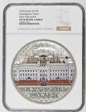 2025 SILVER £100 1 KILO JERSEY BUCKINGHAM PALACE PF 70 ULTRA CAMEO - NGC SILVER COINS - Cambridgeshire Coins