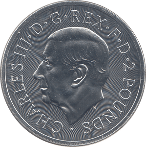 2025 SILVER TWO POUNDS 007 JAMES BOND ( BU ) - SILVER WORLD COINS - Cambridgeshire Coins