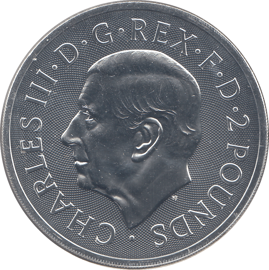 2025 SILVER TWO POUNDS 007 JAMES BOND ( BU ) - SILVER WORLD COINS - Cambridgeshire Coins