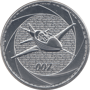 2025 SILVER TWO POUNDS 007 JAMES BOND ( BU ) - SILVER WORLD COINS - Cambridgeshire Coins