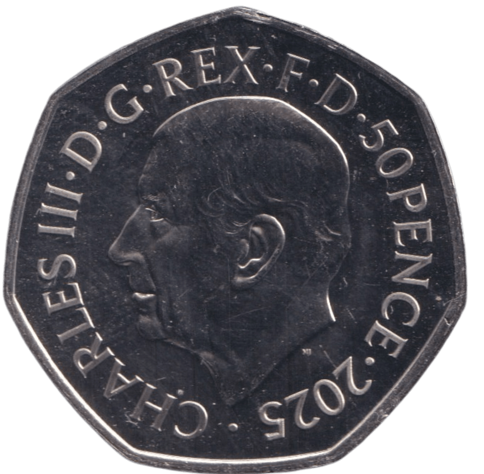 2025 THE PEACE GOODWILL VE DAY 50P ( BU ) - 50p BU - Cambridgeshire Coins