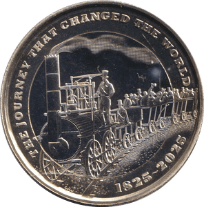 2025 TWO POUND £2 MODERN RAILWAY BRILLIANT UNCIRCULATED BU - £2 BU - Cambridgeshire Coins