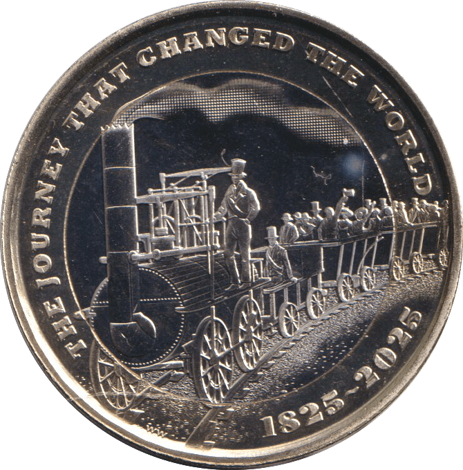 2025 TWO POUND £2 MODERN RAILWAY BRILLIANT UNCIRCULATED BU - £2 BU - Cambridgeshire Coins