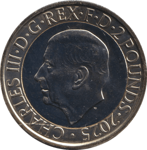 2025 TWO POUND £2 MODERN RAILWAY BRILLIANT UNCIRCULATED BU - £2 BU - Cambridgeshire Coins