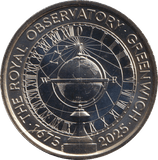 2025 TWO POUND £2 ROYAL OBSERVATORY GREENWICH BRILLIANT UNCIRCULATED BU - £2 BU - Cambridgeshire Coins