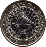 2025 TWO POUNDS BRILLIANT UNCIRCULATED ROYAL OBSERVATORY - £2 BU - Cambridgeshire Coins