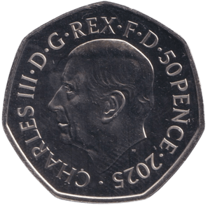 2025 ZOG 50P ( BU ) - 50p BU - Cambridgeshire Coins