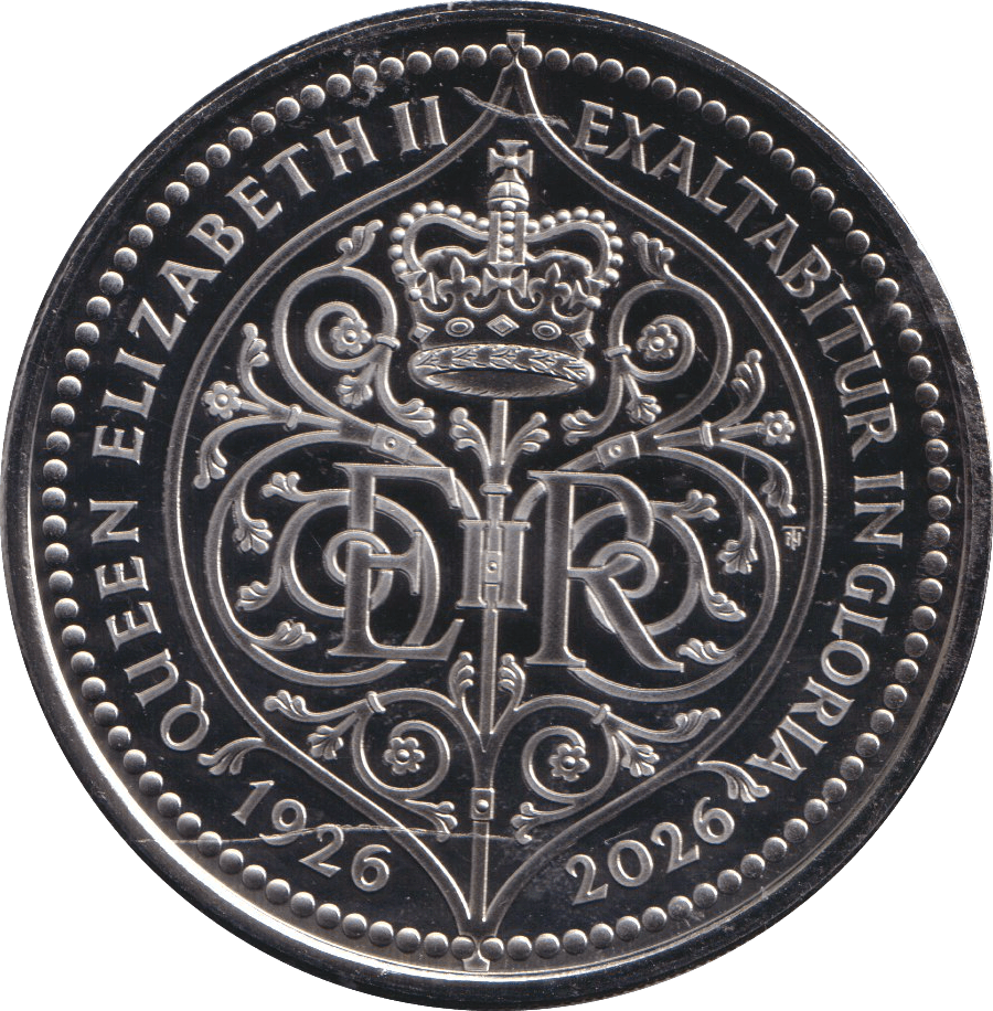 2026 100TH ANNIVERSARY OF QUEEN ELIZABETH II FIVE POUND ( BU ) - £5 BU - Cambridgeshire Coins
