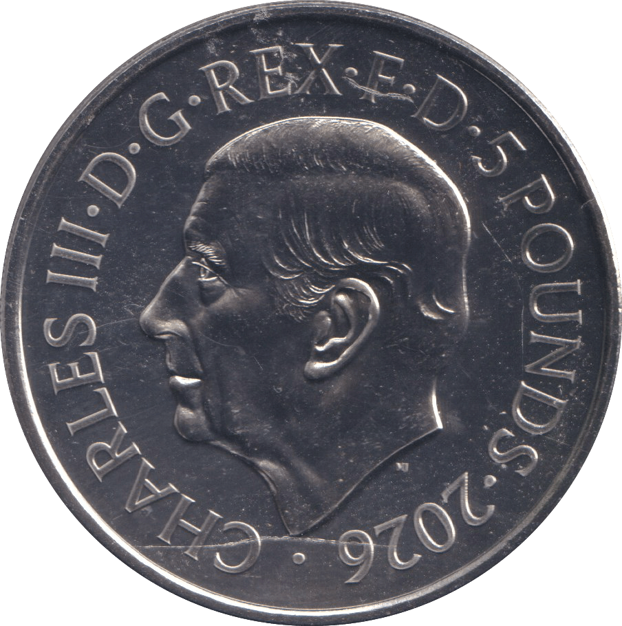 2026 100TH ANNIVERSARY OF QUEEN ELIZABETH II FIVE POUND ( BU ) - £5 BU - Cambridgeshire Coins