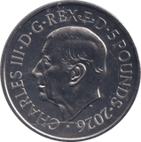 2026 100TH ANNIVERSARY OF QUEEN ELIZABETH II FIVE POUND ( BU ) - £5 BU - Cambridgeshire Coins