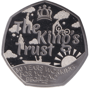 2026 50P PROOF THE KING'S TRUST - 50p PROOF - Cambridgeshire Coins