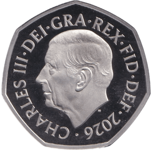 2026 50P PROOF THE KING'S TRUST - 50p PROOF - Cambridgeshire Coins