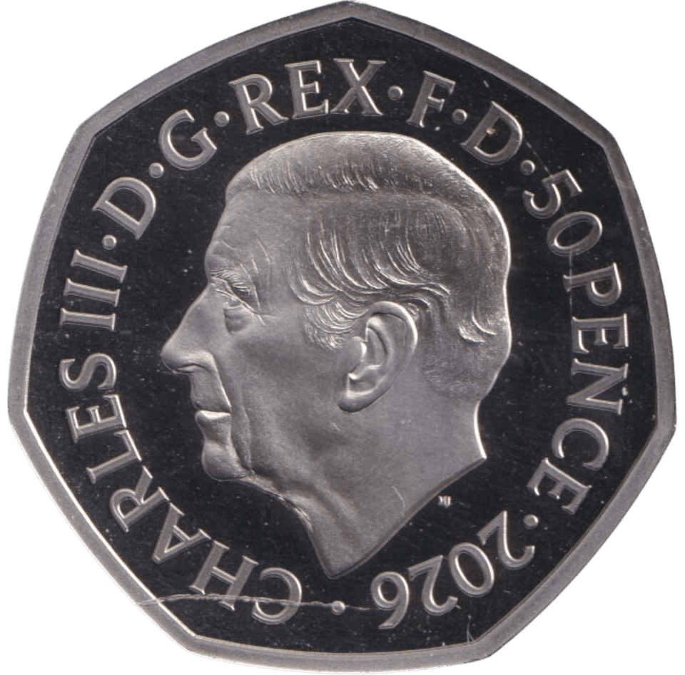 2026 50P PROOF THE KING'S TRUST - 50p PROOF - Cambridgeshire Coins