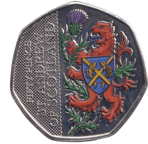 2026 50P ST ANDREW OF SCOTLAND BAILIWICK OF GUERNSEY ( BU ) - 50p BU - Cambridgeshire Coins
