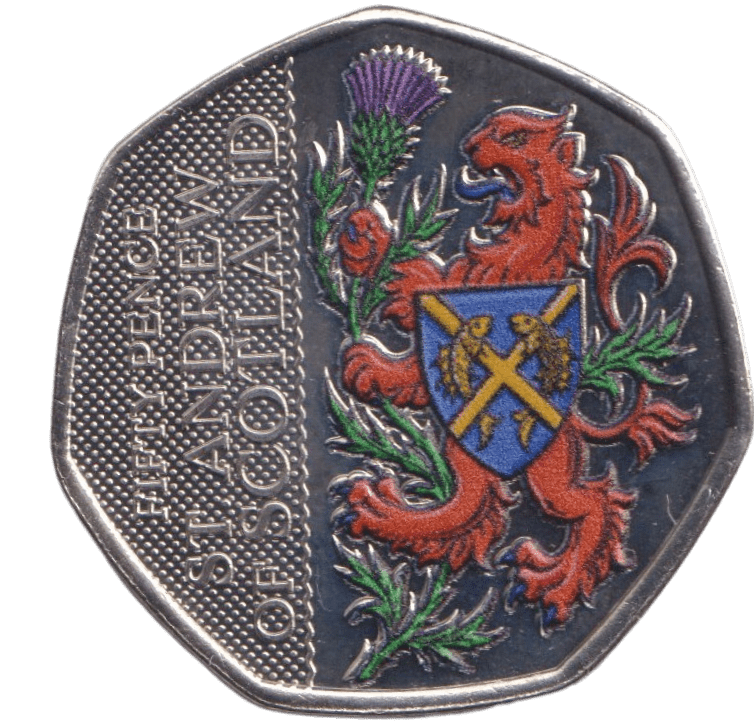 2026 50P ST ANDREW OF SCOTLAND BAILIWICK OF GUERNSEY ( BU ) - 50p BU - Cambridgeshire Coins