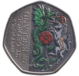 2026 50P ST GEORGE OF ENGLAND BAILIWICK OF GUERNSEY ( BU ) - 50p BU - Cambridgeshire Coins