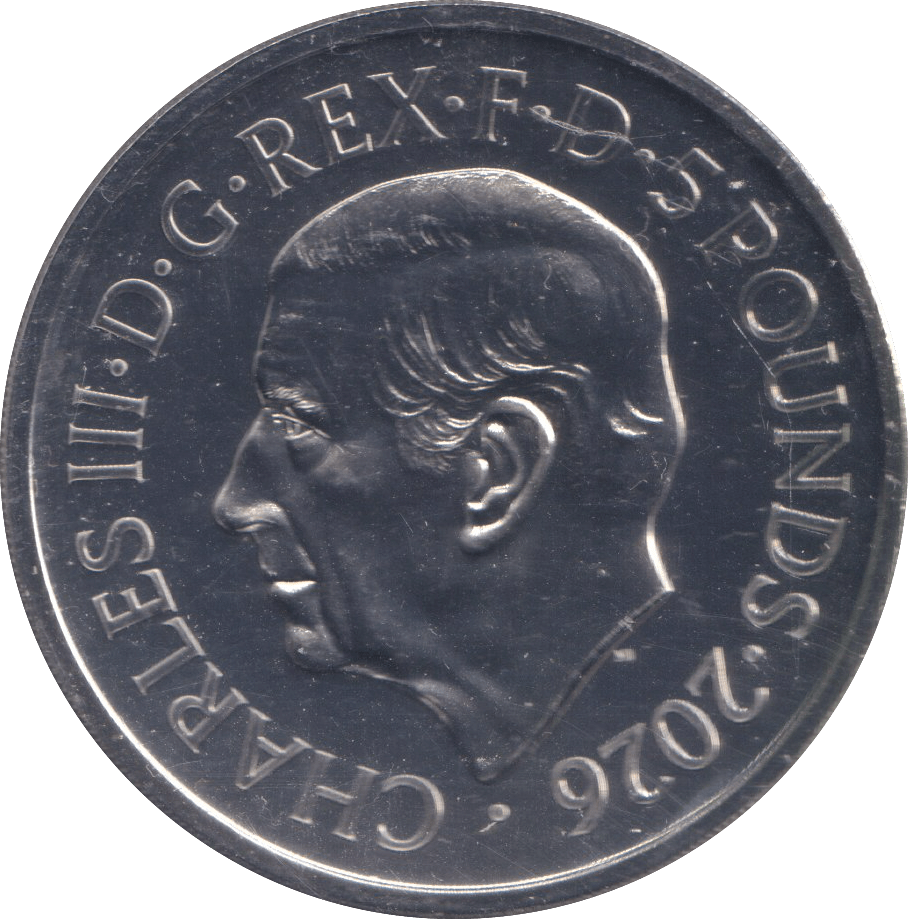 2026 BRILLIANT UNCIRCULATED £5 COIN THE ANGEL BU - £5 BU - Cambridgeshire Coins