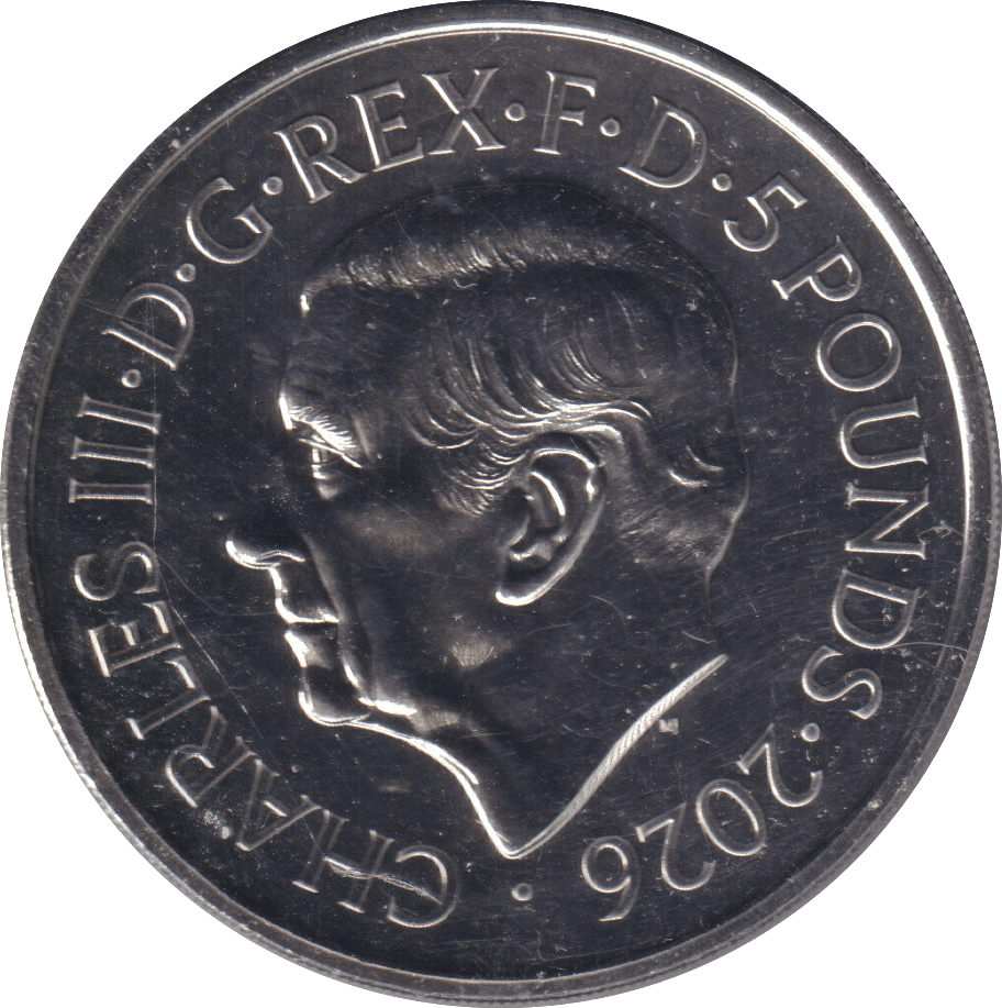 2026 BRILLIANT UNCIRCULATED £5 COIN YEAR OF THE HORSE BU - £5 BU - Cambridgeshire Coins