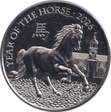 2026 BRILLIANT UNCIRCULATED £5 COIN YEAR OF THE HORSE BU - £5 BU - Cambridgeshire Coins
