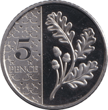 2026 FIVE PENCE OAK TREE PROOF KING CHARLES III - 5p PROOF - Cambridgeshire Coins