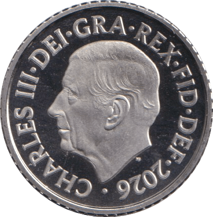2026 FIVE PENCE OAK TREE PROOF KING CHARLES III - 5p PROOF - Cambridgeshire Coins