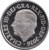 2026 FIVE PENCE OAK TREE PROOF KING CHARLES III - 5p PROOF - Cambridgeshire Coins