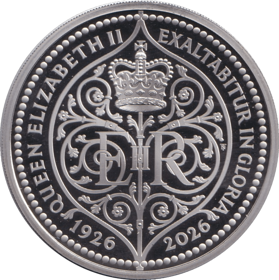2026 FIVE POUND PROOF 100TH ANNIVERSARY OF QUEEN ELIZABETH II - £5 Proof - Cambridgeshire Coins