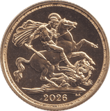 2026 GOLD SOVEREIGN ( BU ) - SOVEREIGN - Cambridgeshire Coins