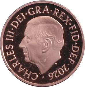 2026 ONE PENCE DORMOUSE PROOF KING CHARLES III - 1p Proof - Cambridgeshire Coins