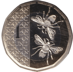 2026 ONE POUND PROOF BEES KING CHARLES III - £1 Proof - Cambridgeshire Coins