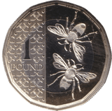 2026 ONE POUND PROOF BEES KING CHARLES III - £1 Proof - Cambridgeshire Coins